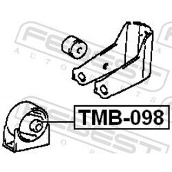 Uloženie motora FEBEST TMB-098 - obr. 1