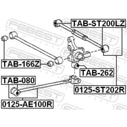 Rameno zavesenia kolies FEBEST 0125-ST202R - obr. 1