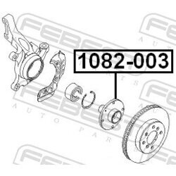 Náboj kolesa FEBEST 1082-003 - obr. 1