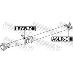 Kĺb pozdĺžneho hriadeľa FEBEST ASLR-DIII - obr. 1