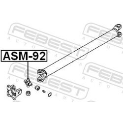 Kĺb pozdĺžneho hriadeľa FEBEST ASM-92 - obr. 1