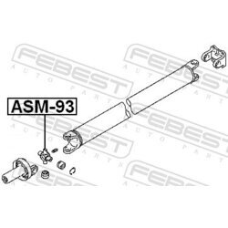 Kĺb pozdĺžneho hriadeľa FEBEST ASM-93 - obr. 1