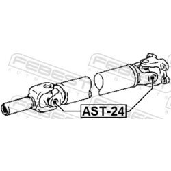 Kĺb pozdĺžneho hriadeľa FEBEST AST-24 - obr. 1