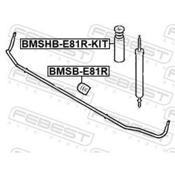 Ochranná sada tlmiča proti prachu FEBEST BMSHB-E81R-KIT - obr. 1