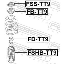 Doraz odpruženia FEBEST FD-TT9 - obr. 1