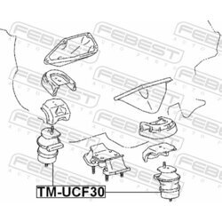 Uloženie motora FEBEST TM-UCF30 - obr. 1