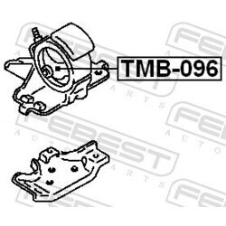 Uloženie motora FEBEST TMB-096 - obr. 1