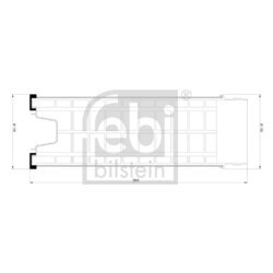 Vzduchový filter FEBI BILSTEIN 172451 - obr. 1