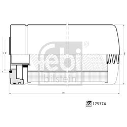 Hydraulický filter automatickej prevodovky FEBI BILSTEIN 175374