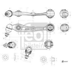 Rameno zavesenia kolies FEBI BILSTEIN 185591