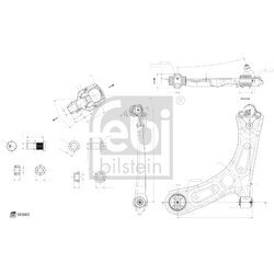 Rameno zavesenia kolies FEBI BILSTEIN 185603