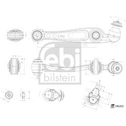 Rameno zavesenia kolies FEBI BILSTEIN 186263