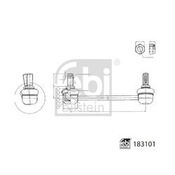 Tyč/Vzpera stabilizátora FEBI BILSTEIN 183101