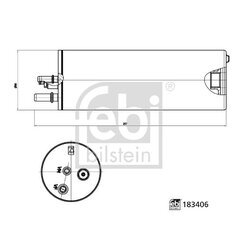 Palivový filter FEBI BILSTEIN 183406 - obr. 2