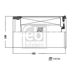 Palivový filter FEBI BILSTEIN 175734