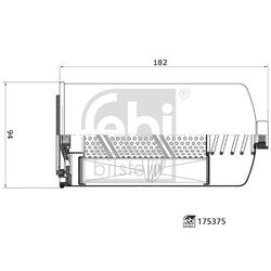 Palivový filter FEBI BILSTEIN 175375 - obr. 2