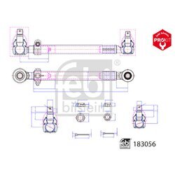 Tiahlo riadenia FEBI BILSTEIN 183056