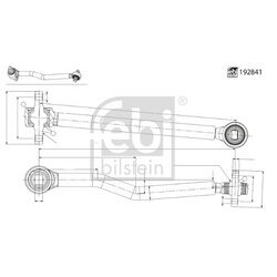 Rameno zavesenia kolies FEBI BILSTEIN 192841