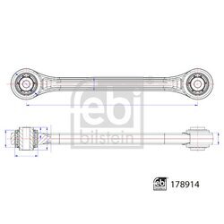 Rameno zavesenia kolies FEBI BILSTEIN 178914 - obr. 2