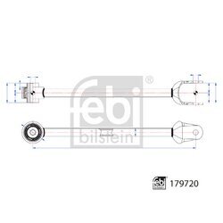 Rameno zavesenia kolies FEBI BILSTEIN 179720 - obr. 2