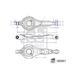 Rameno zavesenia kolies FEBI BILSTEIN 180061 - obr. 2