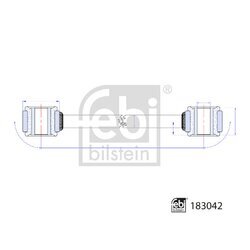 Tyč/Vzpera stabilizátora FEBI BILSTEIN 183042