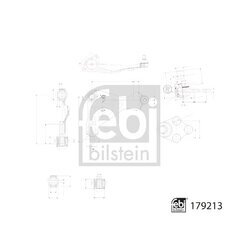 Rameno zavesenia kolies FEBI BILSTEIN 179213 - obr. 1