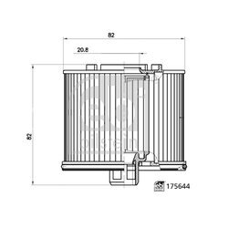 Palivový filter FEBI BILSTEIN 175644 - obr. 2