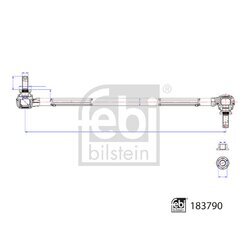 Tyč/Vzpera stabilizátora FEBI BILSTEIN 183790