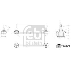 Tyč/Vzpera stabilizátora FEBI BILSTEIN 192879