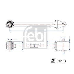 Rameno zavesenia kolies FEBI BILSTEIN 180553 - obr. 2