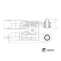 Rameno zavesenia kolies FEBI BILSTEIN 182033