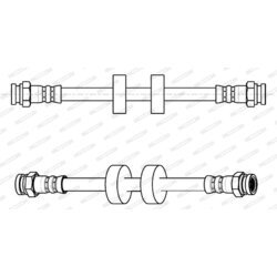 Brzdová hadica FERODO FHY2837 - obr. 1