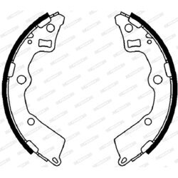 Sada brzdových čeľustí FERODO FSB4025 - obr. 2