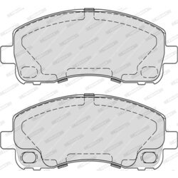 Sada brzdových platničiek kotúčovej brzdy FERODO FVR4315 - obr. 2