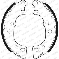 Sada brzdových čeľustí FERODO FSB232 - obr. 2