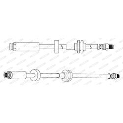 Brzdová hadica FERODO FHY3388 - obr. 1