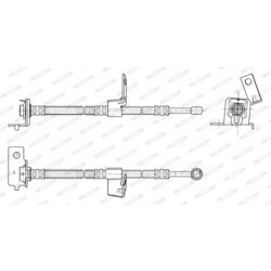 Brzdová hadica FERODO FHY3126