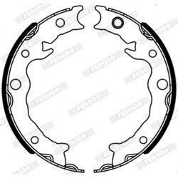 Sada brzdových čeľustí FERODO FSB4320 - obr. 1