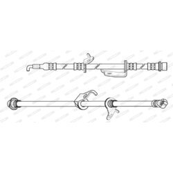 Brzdová hadica FERODO FHY2850 - obr. 1