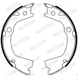 Sada brzdových čeľustí FERODO FSB4318 - obr. 1