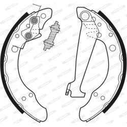 Sada brzdových čeľustí FERODO FSB408 - obr. 3