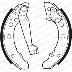 Sada brzdových čeľustí FERODO FSB191 - obr. 3