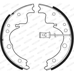 Sada brzdových čeľustí FERODO FSB407 - obr. 3