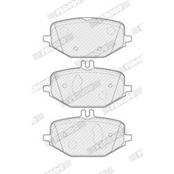 Sada brzdových platničiek kotúčovej brzdy FERODO FDB5375