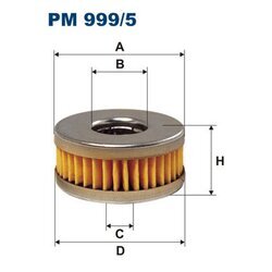 Palivový filter FILTRON PM 999/5