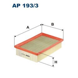 Vzduchový filter FILTRON AP 193/3