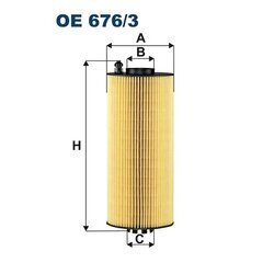 Olejový filter FILTRON OE 676/3