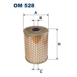 Filter pracovnej hydrauliky FILTRON OM 528