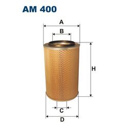 Vzduchový filter FILTRON AM 400
